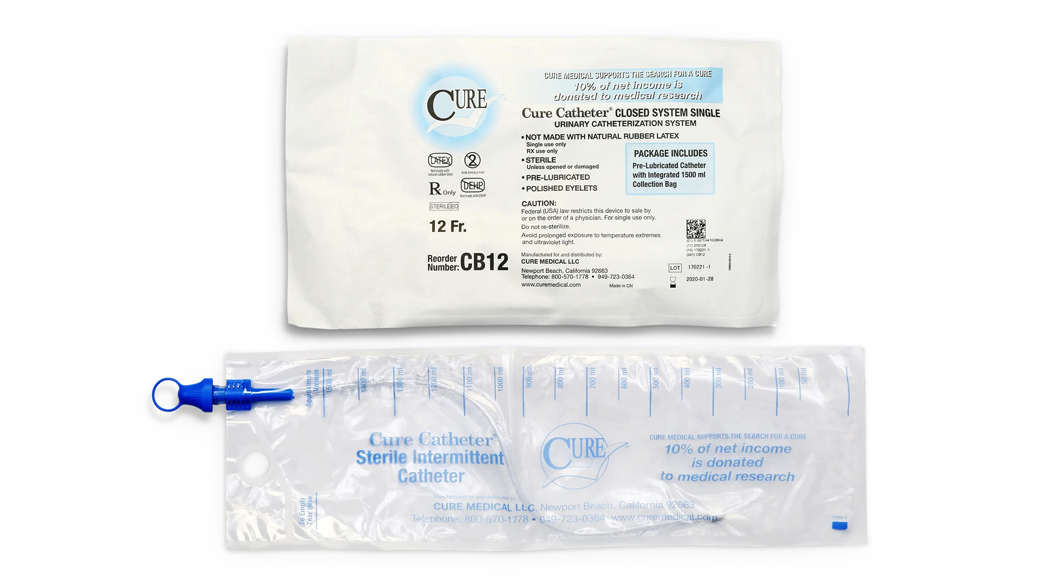 Cure Catheter™  Closed System - 1 Each - Image 5