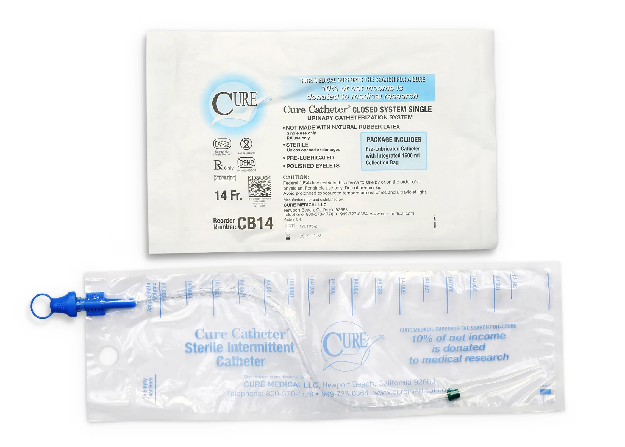 Cure Catheter™  Closed System - 1 Each - Image 6