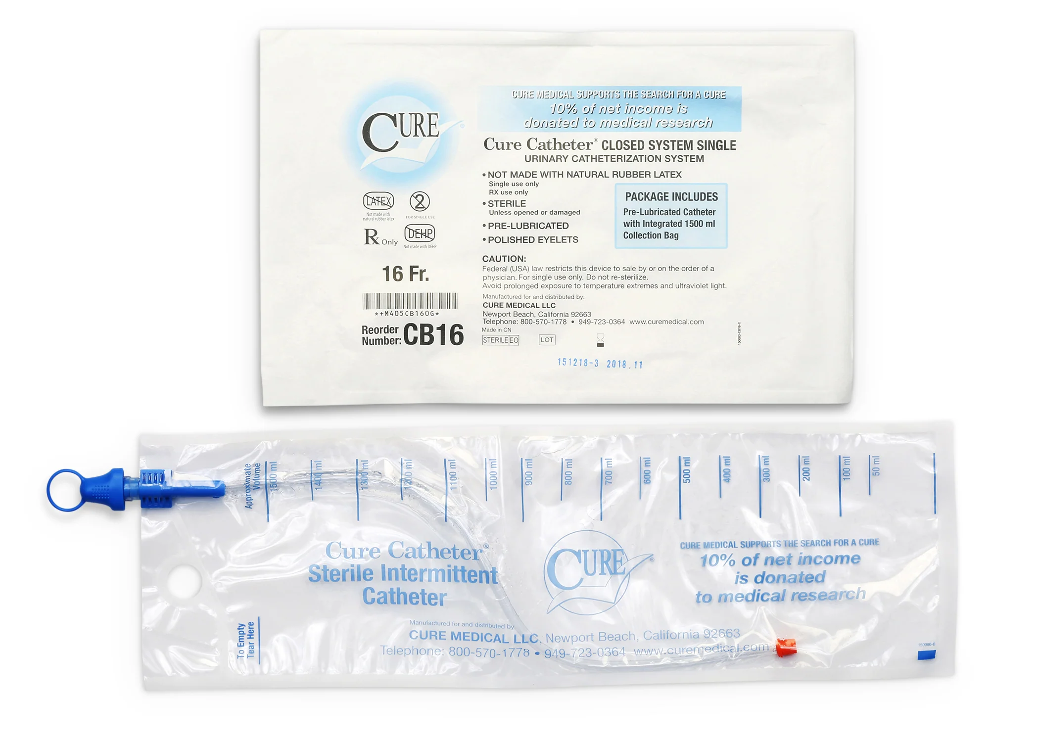 Cure Catheter™  Closed System - 1 Each - Image 7