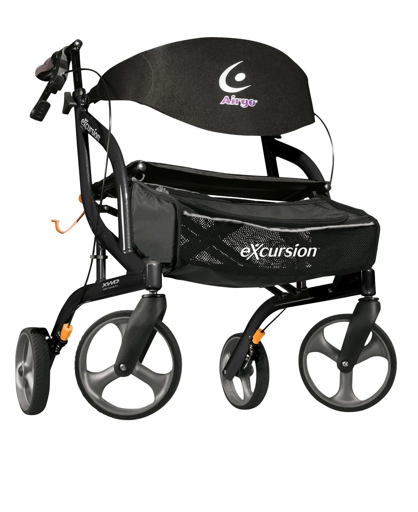EA/1 AIRGO EXCURSION XWD LIGHTWEIGHT SIDE FOLD ROLLATOR.