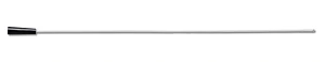 Medline Clear Vinyl Intermittent Catheters, Male, 14 FR - Box of 30
