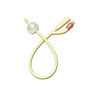 Foley 2-Way Silicone-Coated Catheter - 10cc balloon - 18Fr - Box of 12