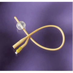 BX/12 2-WAY SILICONE ELASTOMER COATED LATEX FOLEY CATHETER, SIZE 16FR 30ML
