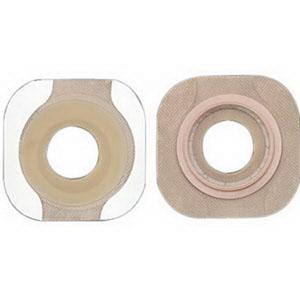 New Image Flat FlexWear Skin Barrier, Pre-Cut Stoma Opening 7/8" (22mm) Flange 1-3/4" (44mm) - Box of 5