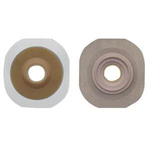 New Image Convex Flextend Skin Barrier, Pre-Cut Stoma Opening 3/4" (19mm) Flange 1-3/4" (44mm) Tape Border - Box of 5