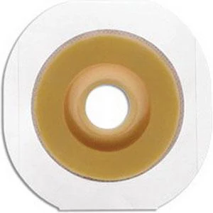 New Image Convex Flextend Skin Barrier, Pre-Cut Stoma Opening 1-1/4" (32mm) Flange 2-1/4" (57mm) Tape Border - Box of 5