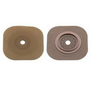 New Image Flat Flextend Skin Barrier, Cut-to-Fit Stoma up to 1-3/4" (44mm) Flange 2-1/4" (57mm) - Box of 5