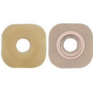 New Image Flat FlexWear Skin Barrier, Pre-Cut Stoma Opening 1" (25mm) Flange 1-3/4" (44mm) - Box of 5