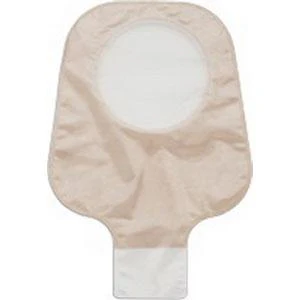 New Image Two-Piece Drainable Pouch, Flange 1-3/4" (44mm) Ultra-Clear 12" (30cm) - Box of 10