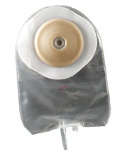Premier One-Piece Urostomy Pouch, Pre-Cut Stoma Opening 1-3/4" (44mm), Ultra- Clear 9" (23cm) - Box of 5