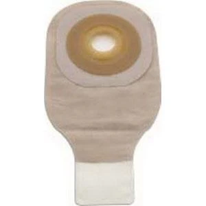 Premier One-Piece Drainable Pouch, Pre-Cut Stoma Opening 1-1/2" (38mm), Transparent 12" (30cm) - Box of 5