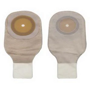 Premier One-Piece Drainable Pouch, Pre-Cut Stoma Opening up to 2-1/2" (64mm), Transparent 12" (30cm),  Clamp Closure - Box of 10