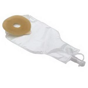 BX/10  DRAINABLE FECAL COLLECTOR, ULTRA CLEAR, FLEXTEND, LARGE