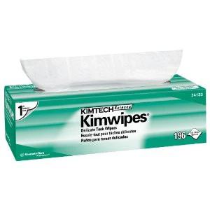 BX/196  POP-UP WIPER, WHITE 1 PLY, 12 X 12