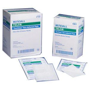 PK/50 TELFA OUCHLESS NON-ADHERENT STERILE DRESSINGS 3IN X 4IN