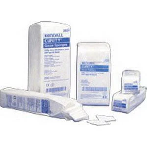 PKG/200 CURITY GAUZE SPONGE. 4X4" 12 PLY NON-STERILE