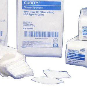 BG/200 GAUZE SPONGE 4 X 8IN, 12 PLY, NON-STERILE