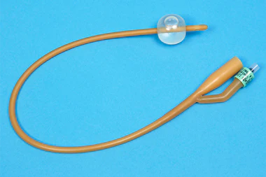 BX/10 DOVER SILICONE ELASTOMER COATED FOLEY CATHETER, 2 WAY, 5CC, 20FR.