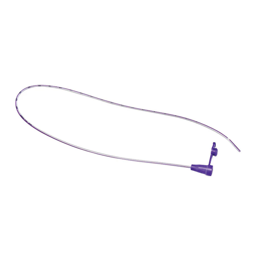 BX/10 KANGAROO PURPLE POLYURETHANE FEEDING TUBE W/ SAFE ENTERAL CONNECTION, 6.5FR (2.2MM) X 20IN (51CM)