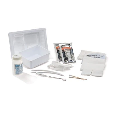 CS/20 STANDARD TRACH CARE TRAY WITH PLASTIC FORCEPS