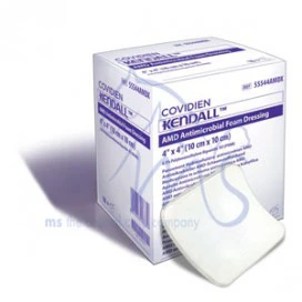 BX/10 AMD FOAM DRESSING, SIZE 6IN X 6IN