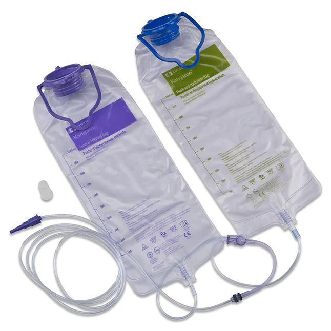 CS/30 KANGAROO JOEY 1000ML PUMP SET WITH 1000ML FLUSH BAG