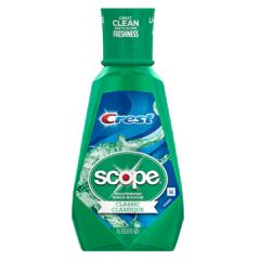 EA/1 SCOPE MOUTHWASH, CLASSIC COOL PEPPERMINT, 1L.