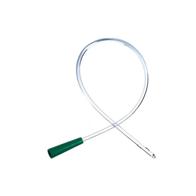 BX/100 CLEAR PLASTIC URETHRAL INTERMITTENT CATHETER 16FR 16IN W/CONNECTORS 2 EYES