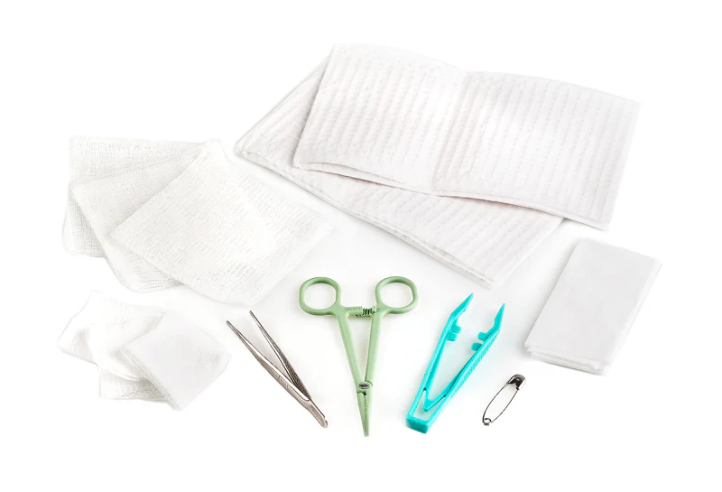 (CS100) EA/1 LATEX FREE STERILE DRESSING TRAY.