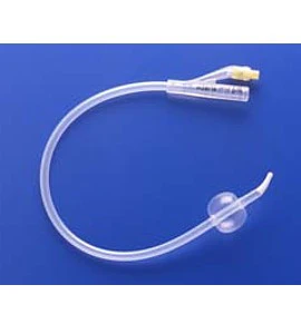 BX/5 100% SIL TIEMANN 2WAY 5CC, 18FR.