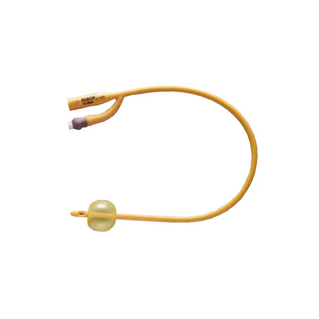 BX/10 GOLD 2WAY SIL 5CC 24FR