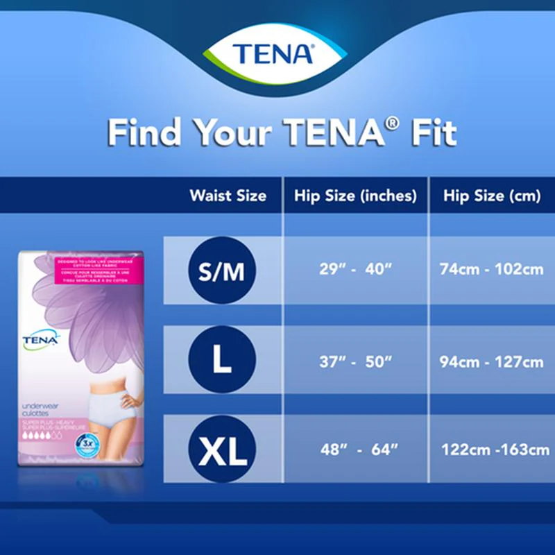 TENA® Women™ Super Plus Heavy Protective Incontinence Underwear, Super Absorbency, Small/Medium - Image 3