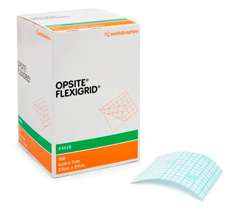 BX/10 OPSITE FLEXIGRID ADHESIVE FILM DRESSING, SIZE 15CM X 20CM