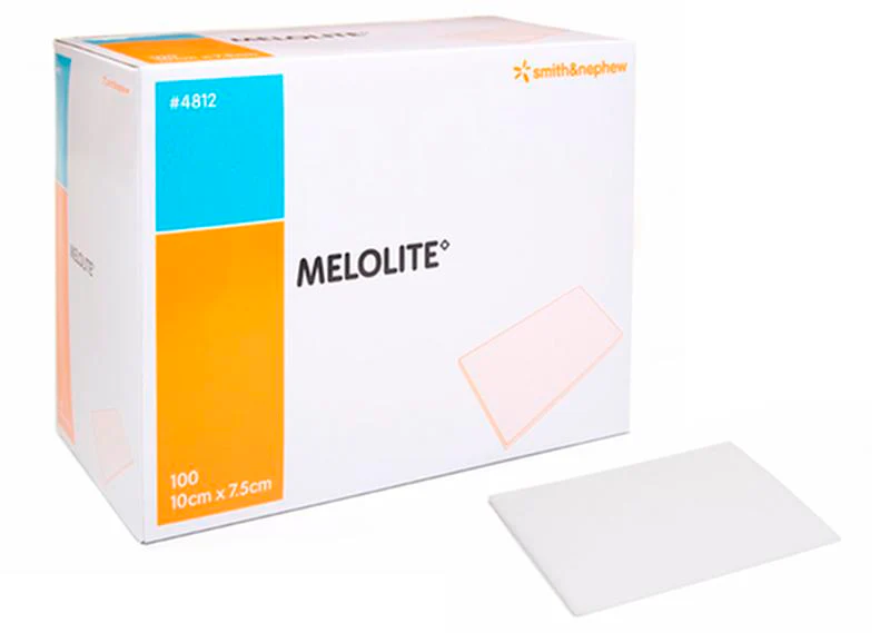 BX/100 MELOLITE ABSORBANT PAD, SIZE 5CM X 7.5CM