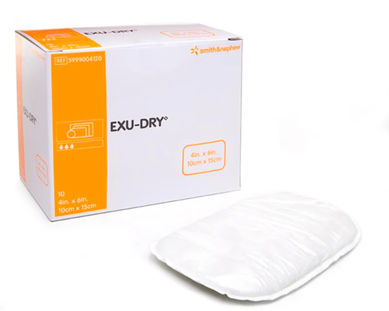 BX/30 EXU-DRY BURN WOUND DRESSING, SIZE 38CM X 46CM