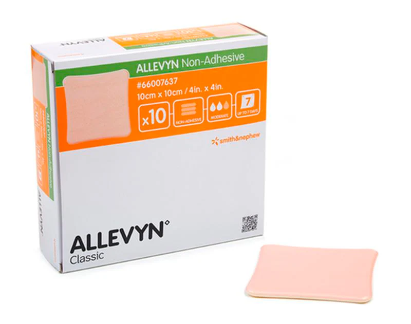BX/3 ALLEVYN NON-ADHESIVE HYDRO FOAM DRESSING, SIZE 20CM X 20CM