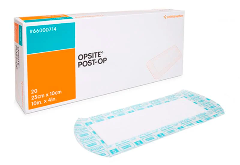 BX/20 OPSITE POST-OP ISLAND DRESSING, SIZE 25CM X 10CM