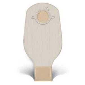 Natura® Two-Piece Drainable Pouch, Flange 2-1/4" (57mm), Opaque 12" (30.5cm), Tail Clip - Box of 20