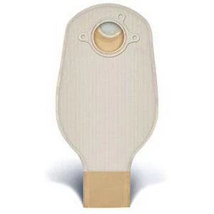 Natura® Two-Piece Drainable Pouch, Flange 1-1/2" (38mm), Opaque 12" (30.5cm), Tail Clip - Box of 20