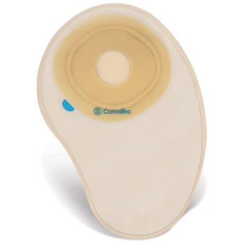 Esteem®+ One-Piece Stomahesive® Skin Barrier, Pre-Cut Stoma Opening , Closed Pouch, Transparent 8" (20.3cm) - Box of 30