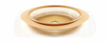 Natura® Stomahesive® Skin Barrier, 4" x 4" (10cm x 10cm) White, Cut-to-Fit Stoma Opening 1/2" - 1-5/16" (13mm - 33mm), Flange 2-1/4" (57mm) - Box of 10