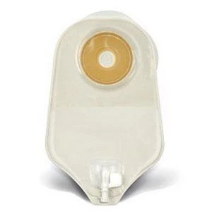 BX/10 ACTIVE LIFE ,UROSTOMY POUCH TRANSPARENT WITH ACCUSEAL TAP AND DURAHESIVE FLEXIBLE SKIN BARRIER,PRE CUT,32mm(1 1/4")