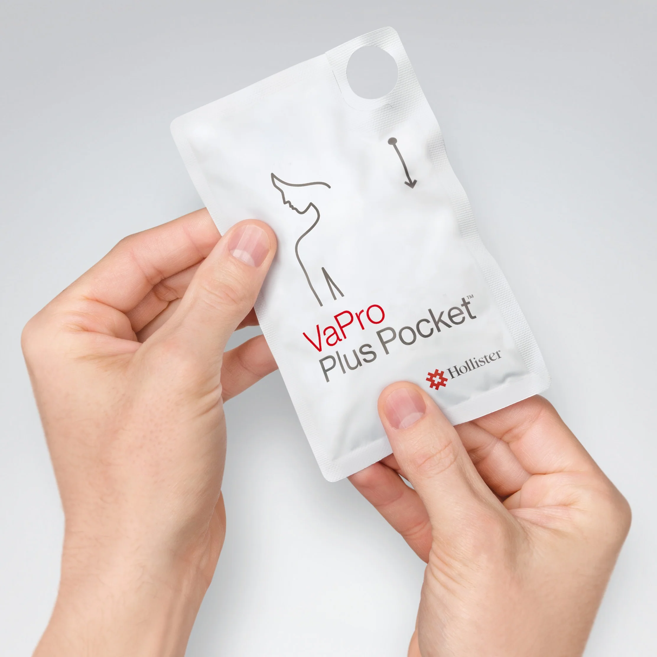 VaPro Plus Pocket™ No Touch Intermittent Catheter, Female - Box of 30 - Image 3