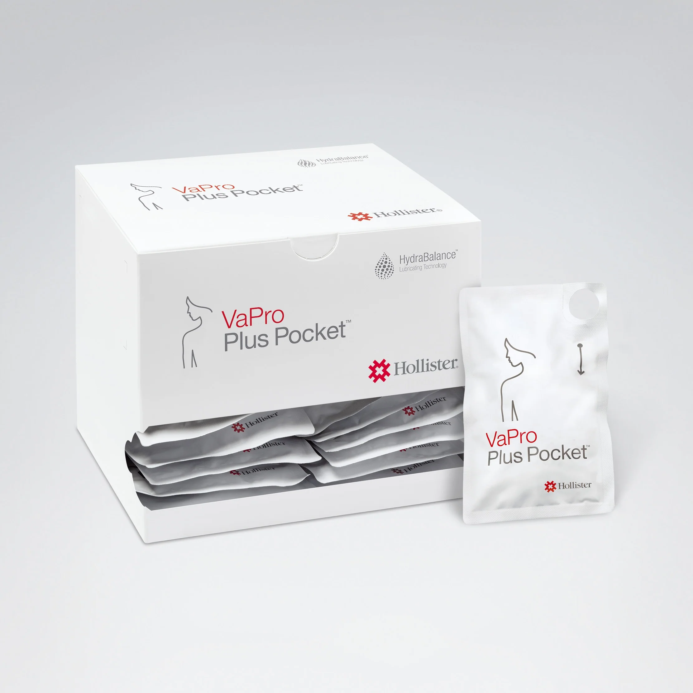VaPro Plus Pocket™ No Touch Intermittent Catheter, Female - Box of 30 - Image 5