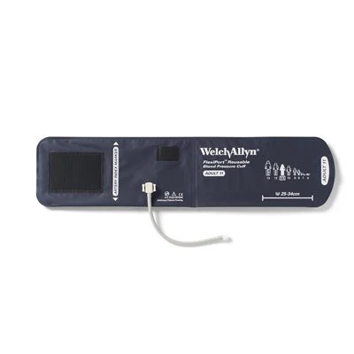 EA/1 REUSABLE BLOOD PRESSURE CUFF, 2-TUBE, ADULT, FLEXI-PORT